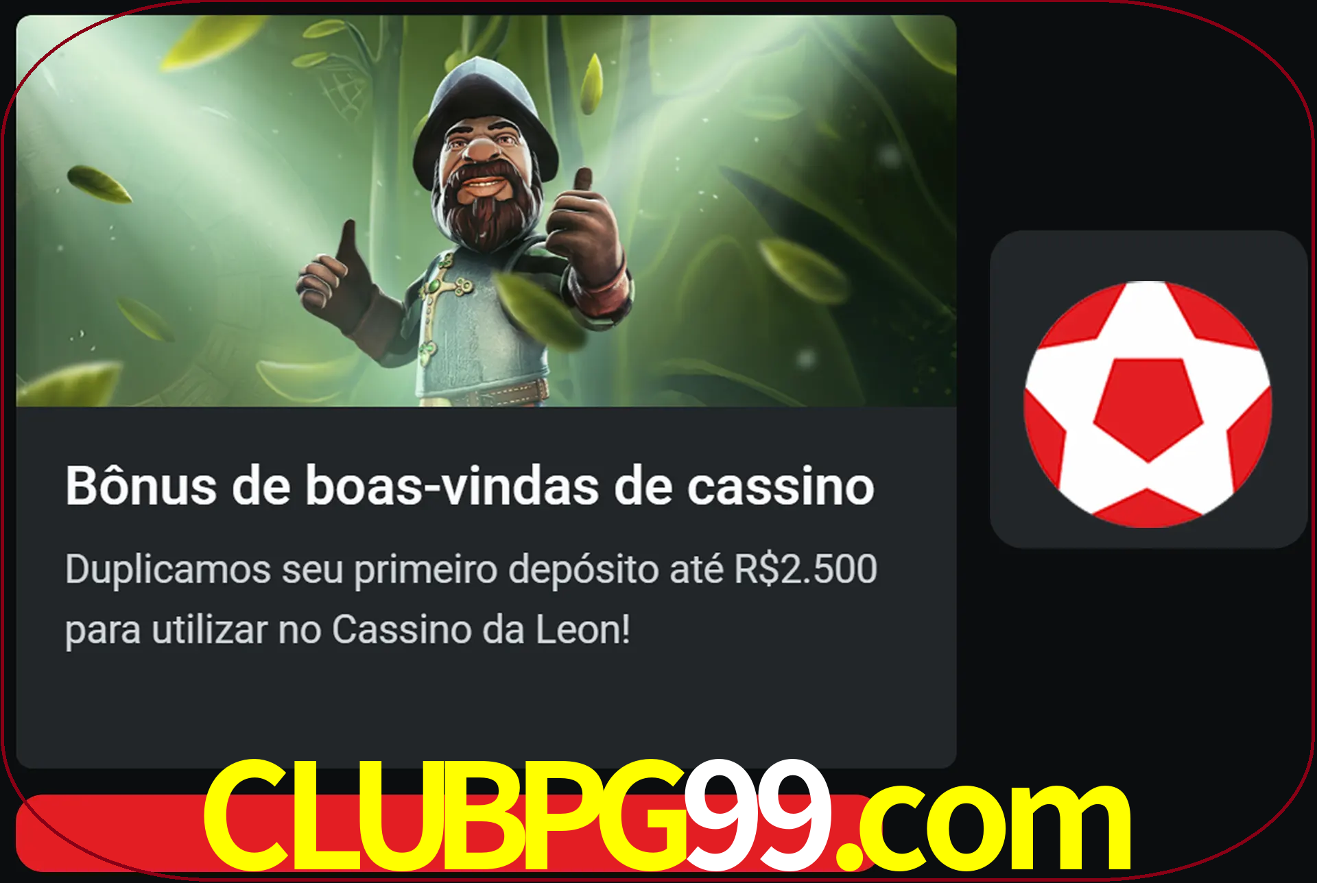 Receba seu dinheiro do bônus de boas-vindas após o primeiro depósito.