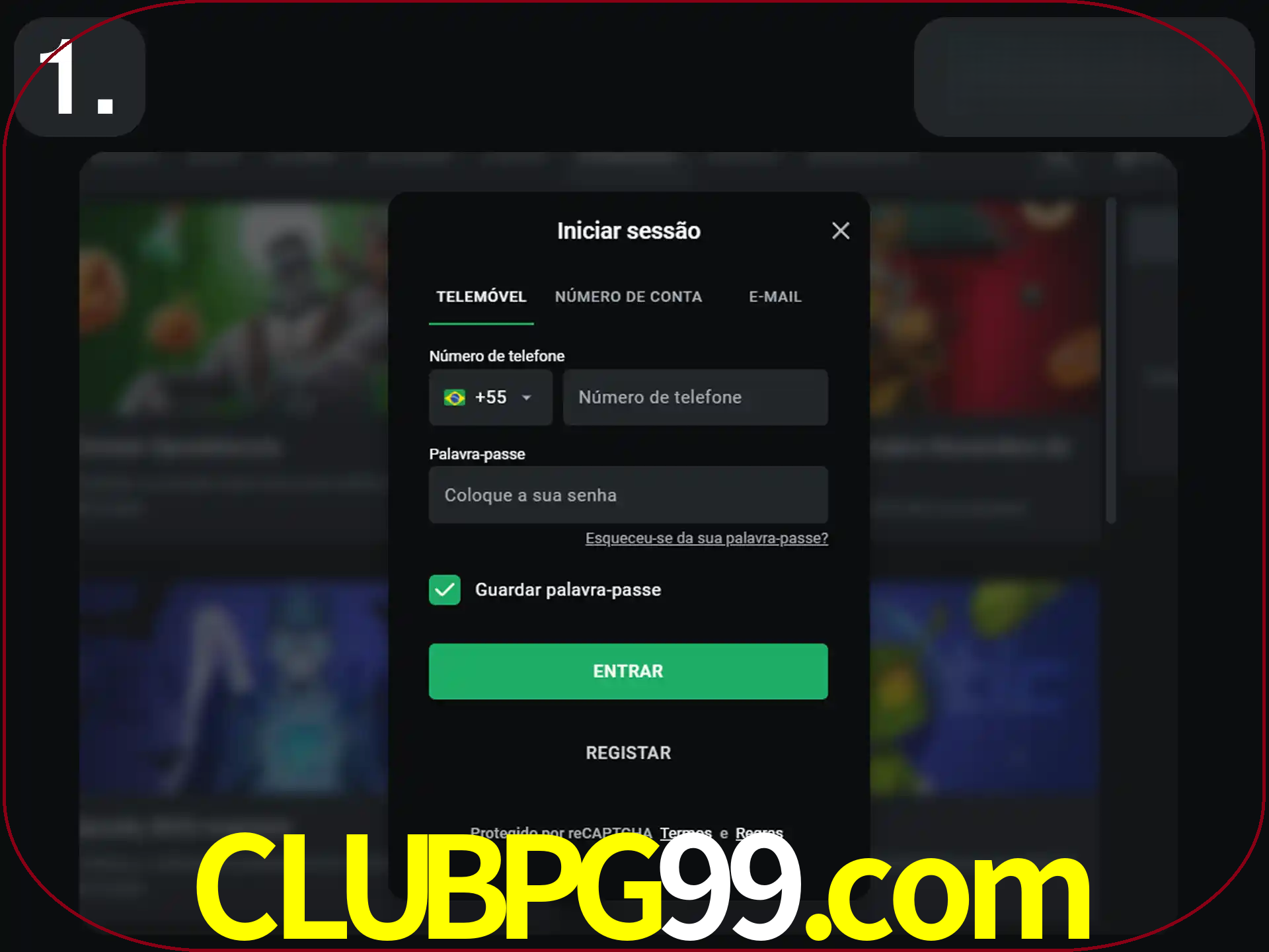 Acesse o site.