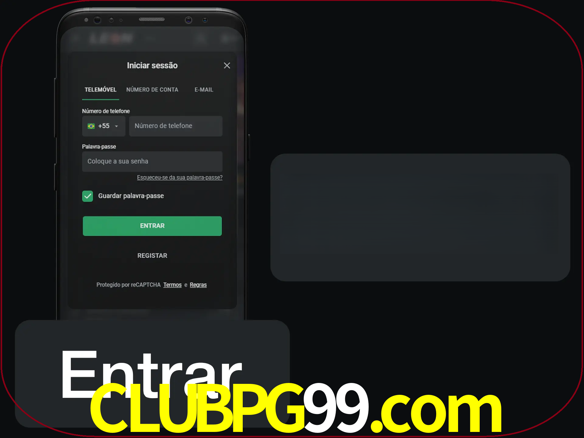 Faça o login para começar a apostar e jogar no cassino.