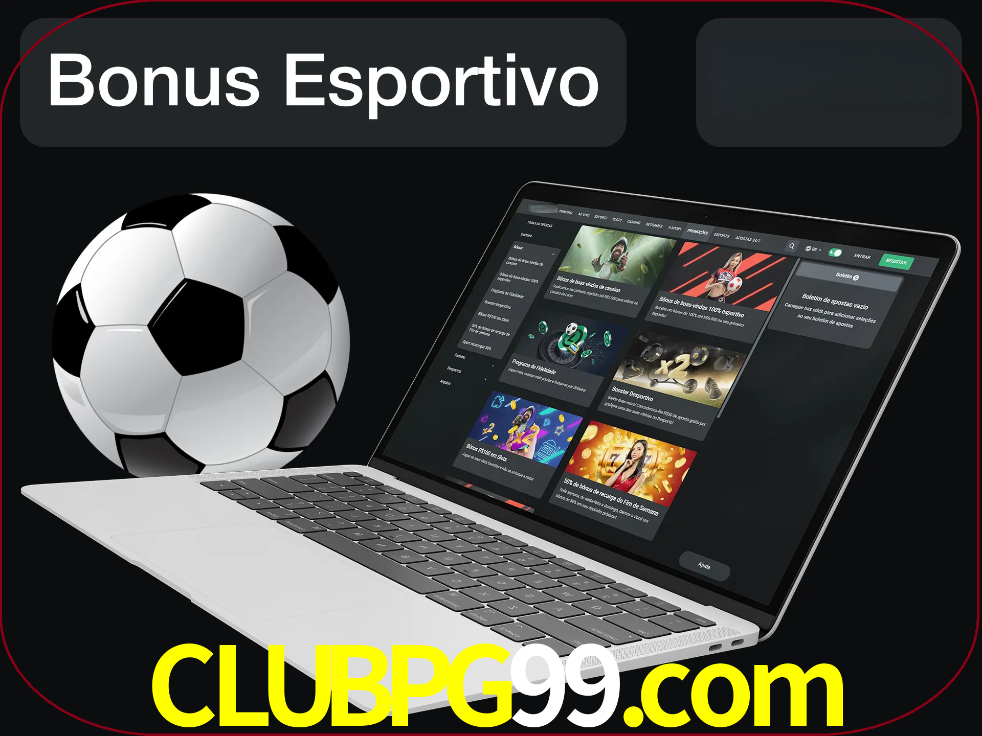Antes de começar a apostar, use o bônus esportivo.